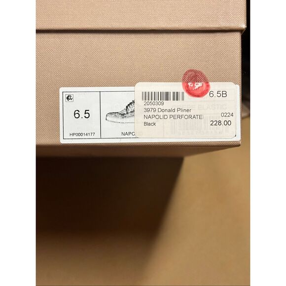 Donald J Pliner Womens Napoli Crepe Elastic Wedge Sneaker NWB Size 6 1/2 - Picture 9 of 9